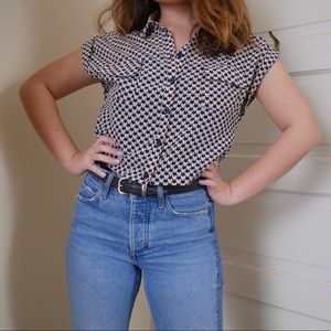 Heart Button Up Shirt